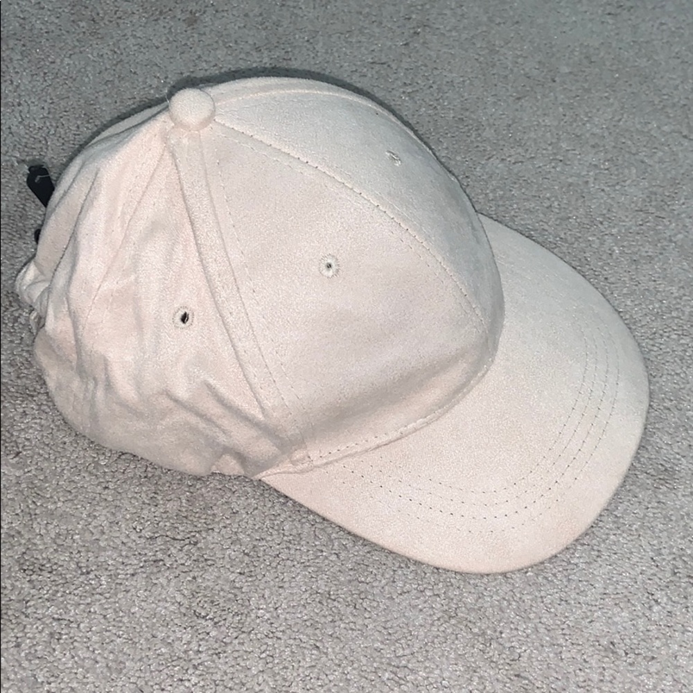 Francescas suede tan baseball cap!